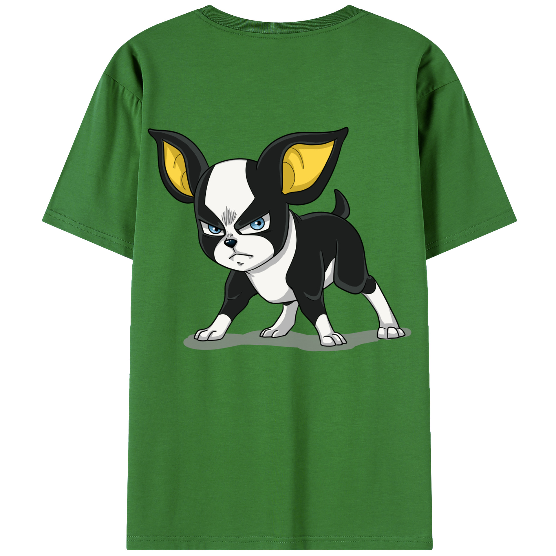 （画像用） ジョジョの奇妙な冒険 イギー JoJo's Bizarre Adventure Iggy レディース半袖Tシャツ(バックプリント)
